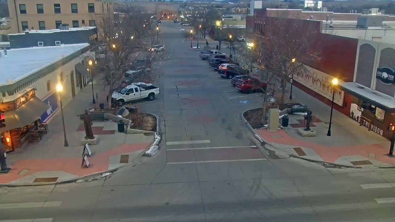 Sheridan, Grinnell Plaza & East Grinnell Street  Live Cam - Sheridan, Sheridan County, Wyoming, USA
