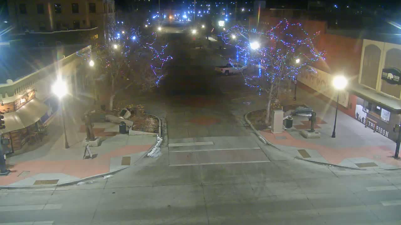 Sheridan, Grinnell Plaza & East Grinnell Street  Live Cam - Sheridan, Sheridan County, Wyoming, USA