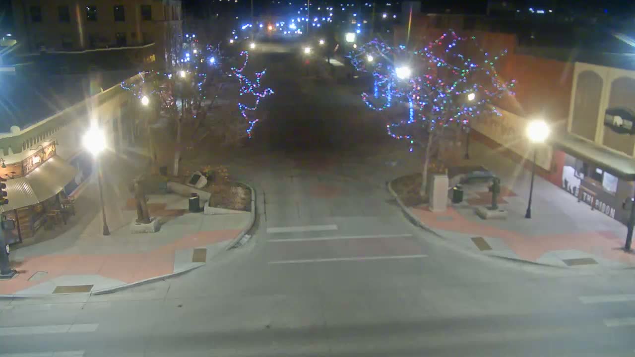 Sheridan, Grinnell Plaza & East Grinnell Street  Live Cam - Sheridan, Sheridan County, Wyoming, USA