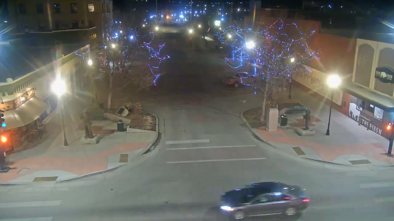 Sheridan, Grinnell Plaza & East Grinnell Street  Live Cam - Sheridan, Sheridan County, Wyoming, USA