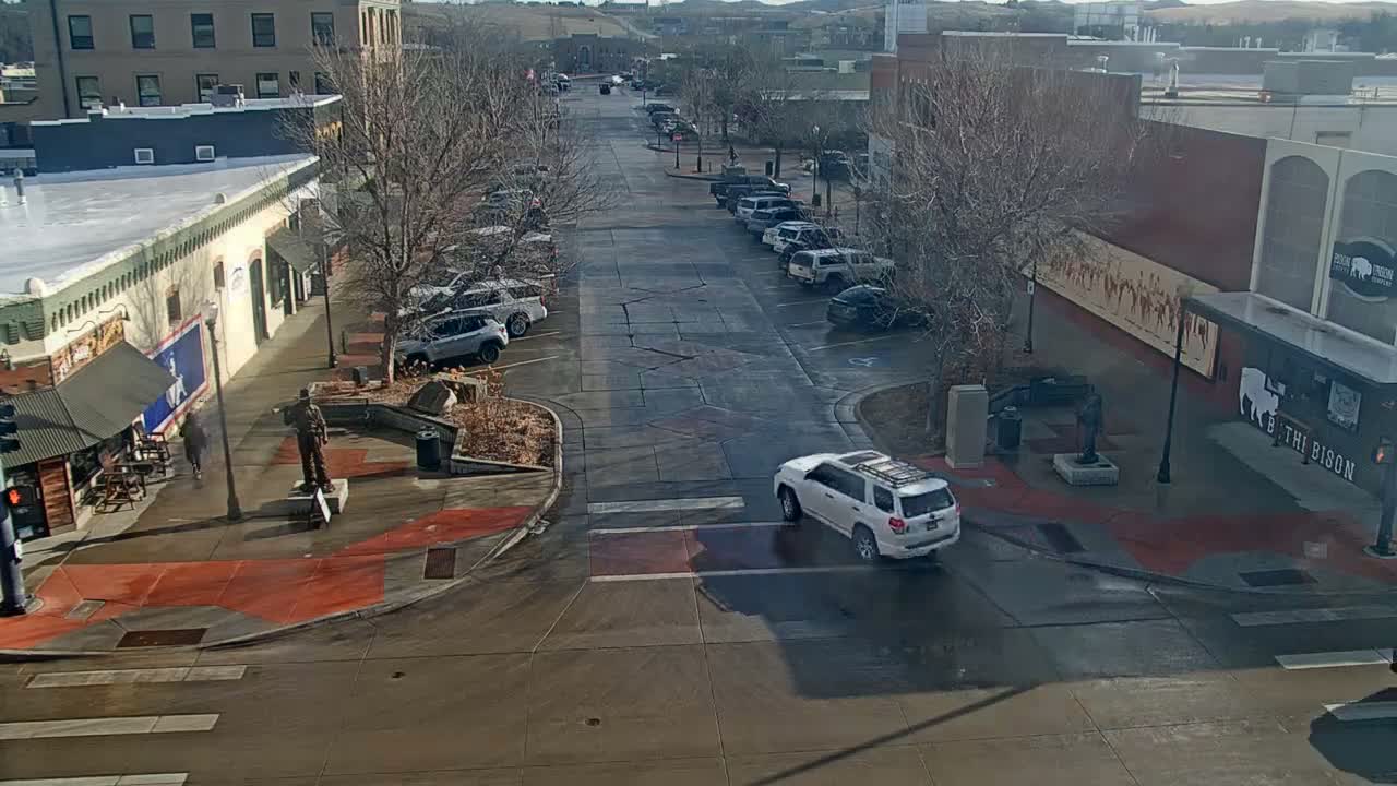 Sheridan, Grinnell Plaza & East Grinnell Street  Live Cam - Sheridan, Sheridan County, Wyoming, USA