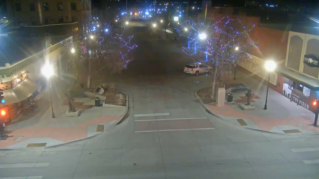 Sheridan, Grinnell Plaza & East Grinnell Street  Live Cam - Sheridan, Sheridan County, Wyoming, USA