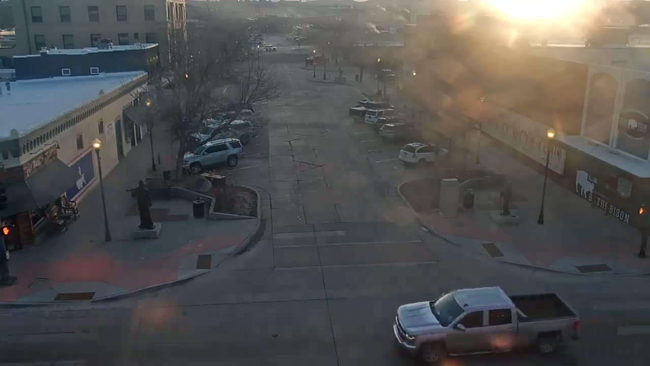 Sheridan, Grinnell Plaza & East Grinnell Street  Live Cam - Sheridan, Sheridan County, Wyoming, USA