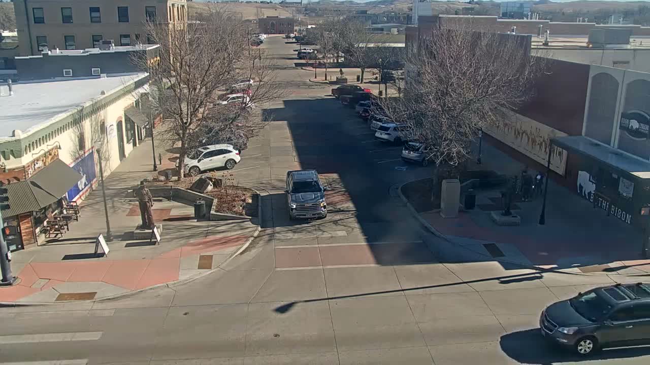 Sheridan, Grinnell Plaza & East Grinnell Street  Live Cam - Sheridan, Sheridan County, Wyoming, USA