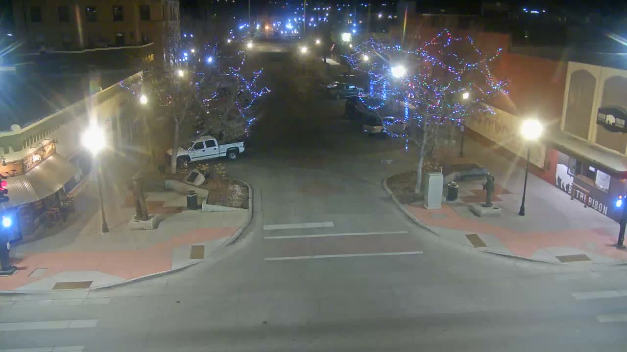 Sheridan, Grinnell Plaza & East Grinnell Street  Live Cam - Sheridan, Sheridan County, Wyoming, USA