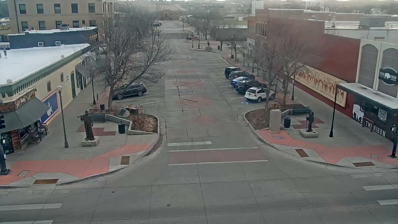 Sheridan, Grinnell Plaza & East Grinnell Street  Live Cam - Sheridan, Sheridan County, Wyoming, USA
