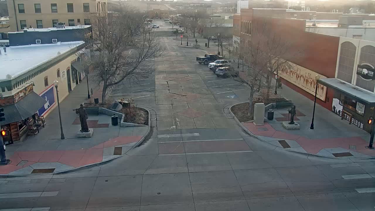 Sheridan, Grinnell Plaza & East Grinnell Street  Live Cam - Sheridan, Sheridan County, Wyoming, USA