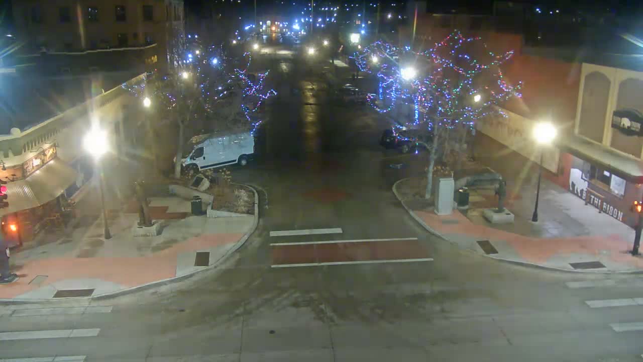 Sheridan, Grinnell Plaza & East Grinnell Street  Live Cam - Sheridan, Sheridan County, Wyoming, USA