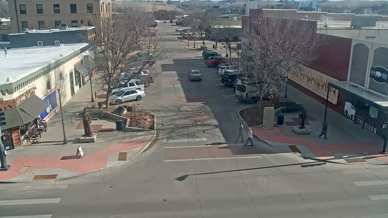 Sheridan, Grinnell Plaza & East Grinnell Street  Live Cam - Sheridan, Sheridan County, Wyoming, USA