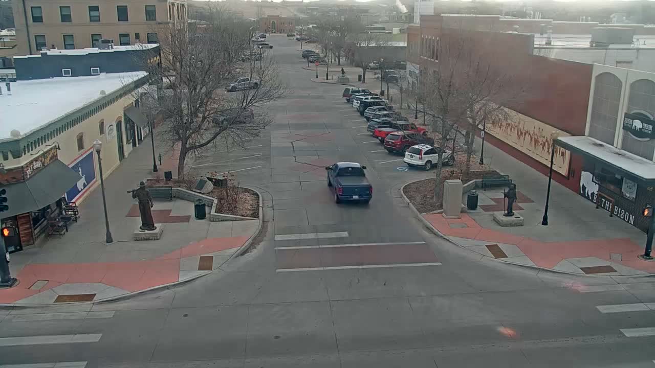 Sheridan, Grinnell Plaza & East Grinnell Street  Live Cam - Sheridan, Sheridan County, Wyoming, USA