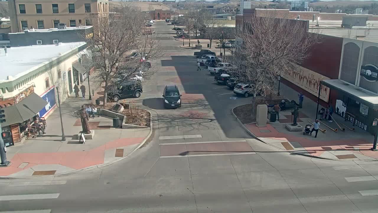 Sheridan, Grinnell Plaza & East Grinnell Street  Live Cam - Sheridan, Sheridan County, Wyoming, USA