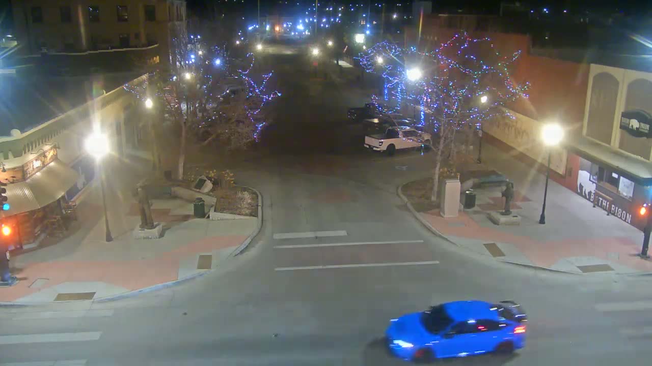 Sheridan, Grinnell Plaza & East Grinnell Street  Live Cam - Sheridan, Sheridan County, Wyoming, USA