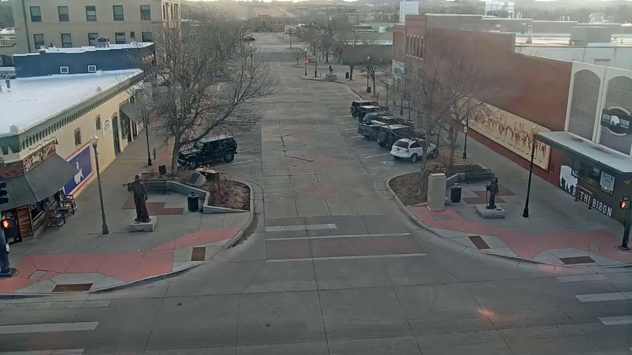 Sheridan, Grinnell Plaza & East Grinnell Street  Live Cam - Sheridan, Sheridan County, Wyoming, USA