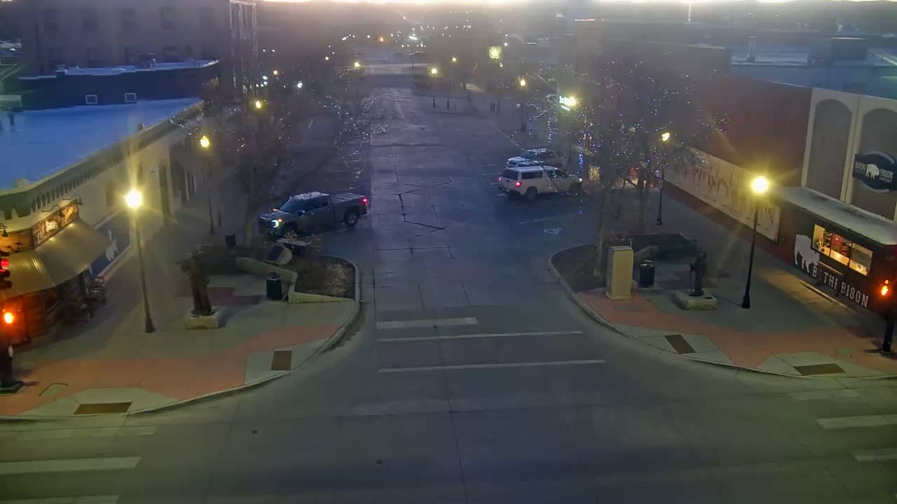 Sheridan, Grinnell Plaza & East Grinnell Street  Live Cam - Sheridan, Sheridan County, Wyoming, USA