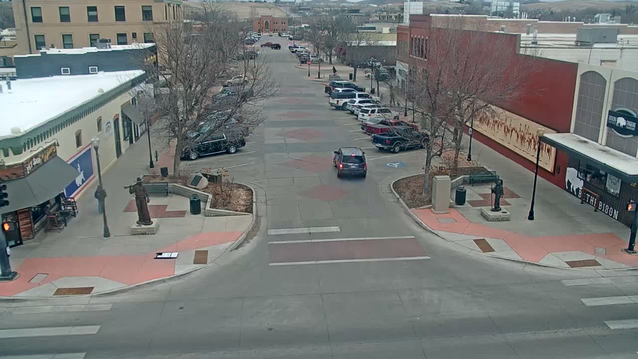 Sheridan, Grinnell Plaza & East Grinnell Street  Live Cam - Sheridan, Sheridan County, Wyoming, USA