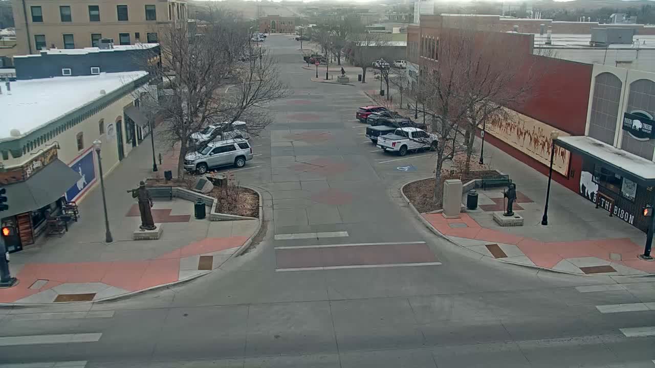 Sheridan, Grinnell Plaza & East Grinnell Street  Live Cam - Sheridan, Sheridan County, Wyoming, USA
