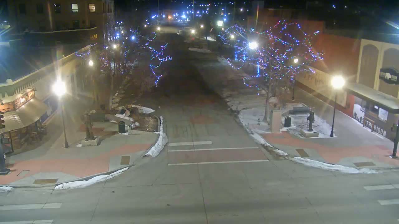 Sheridan, Grinnell Plaza & East Grinnell Street  Live Cam - Sheridan, Sheridan County, Wyoming, USA