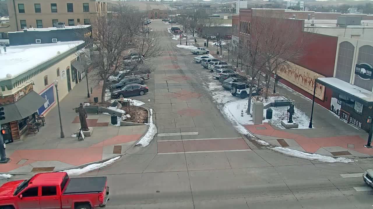 Sheridan, Grinnell Plaza & East Grinnell Street  Live Cam - Sheridan, Sheridan County, Wyoming, USA
