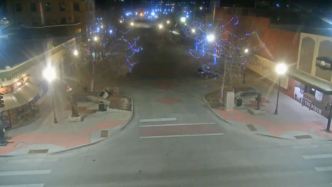 Sheridan, Grinnell Plaza & East Grinnell Street  Live Cam - Sheridan, Sheridan County, Wyoming, USA