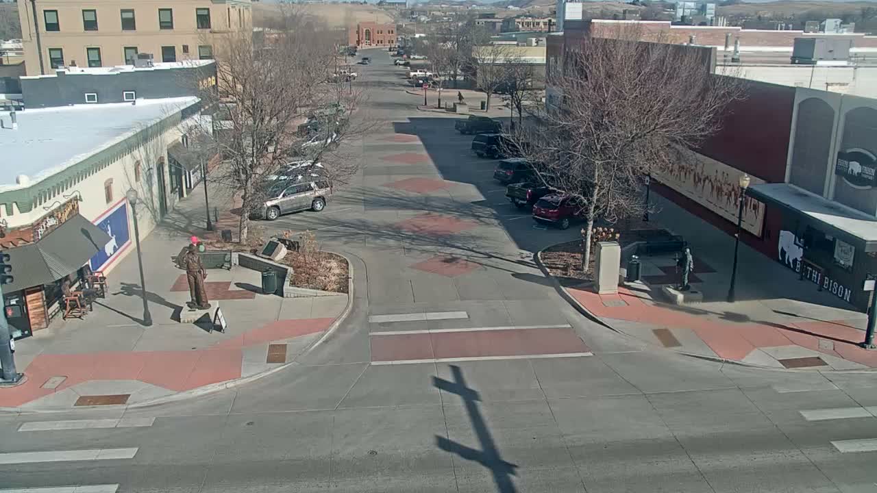 Sheridan, Grinnell Plaza & East Grinnell Street  Live Cam - Sheridan, Sheridan County, Wyoming, USA