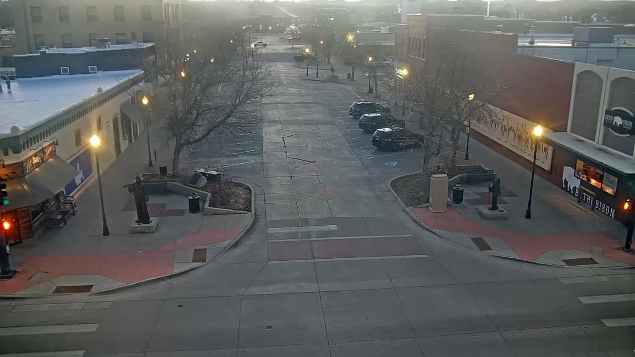 Sheridan, Grinnell Plaza & East Grinnell Street  Live Cam - Sheridan, Sheridan County, Wyoming, USA