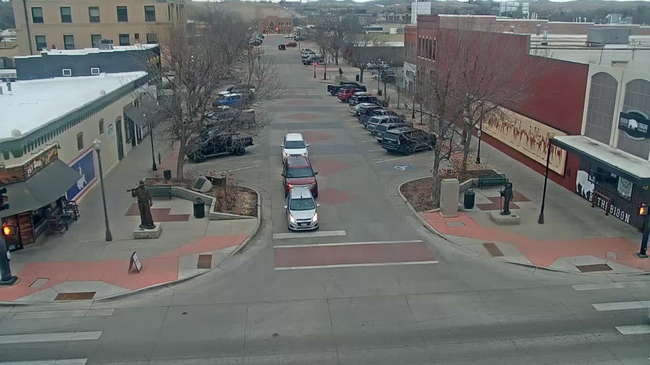 Sheridan, Grinnell Plaza & East Grinnell Street  Live Cam - Sheridan, Sheridan County, Wyoming, USA