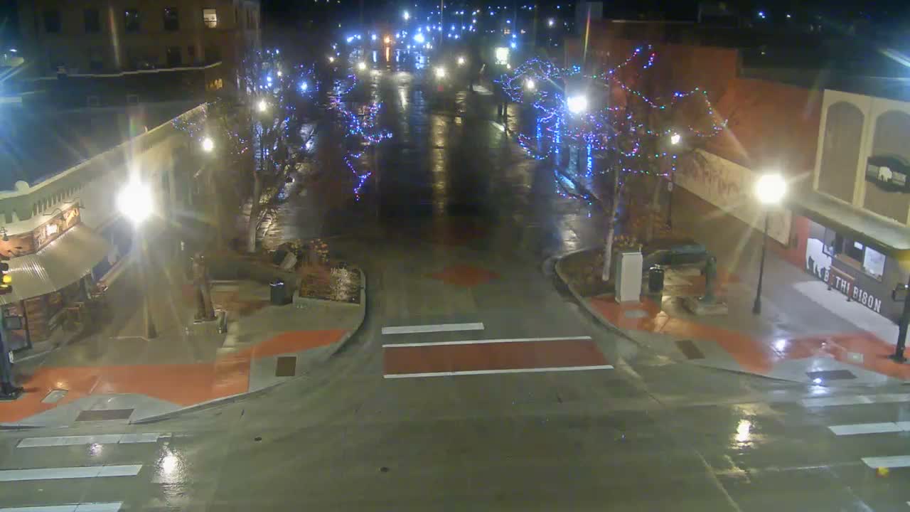 Sheridan, Grinnell Plaza & East Grinnell Street  Live Cam - Sheridan, Sheridan County, Wyoming, USA