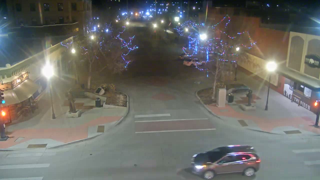 Sheridan, Grinnell Plaza & East Grinnell Street  Live Cam - Sheridan, Sheridan County, Wyoming, USA