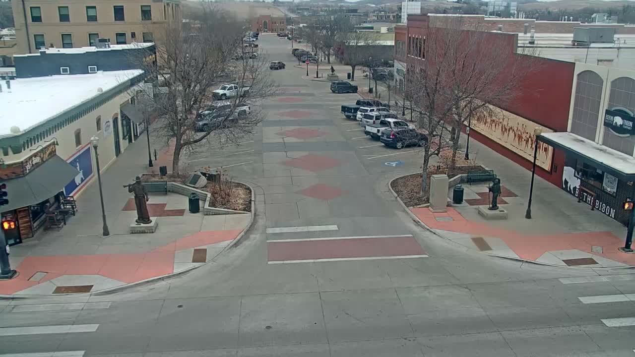 Sheridan, Grinnell Plaza & East Grinnell Street  Live Cam - Sheridan, Sheridan County, Wyoming, USA