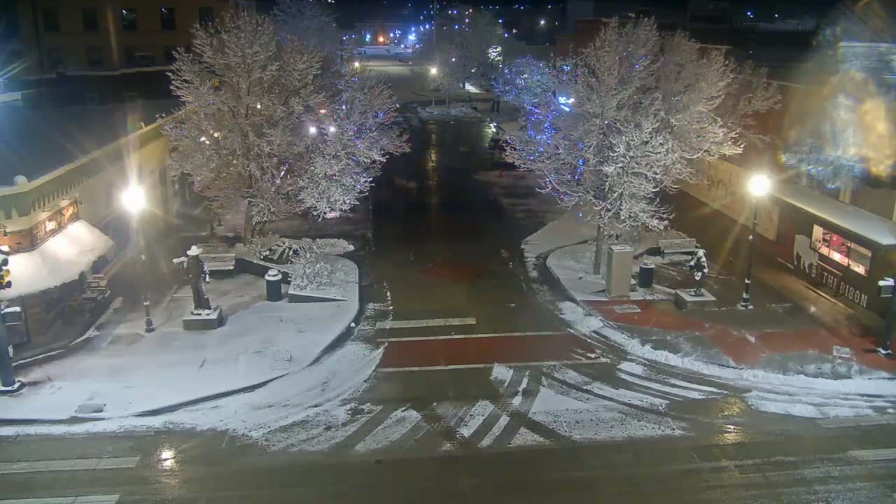 Sheridan, Grinnell Plaza & East Grinnell Street  Live Cam - Sheridan, Sheridan County, Wyoming, USA