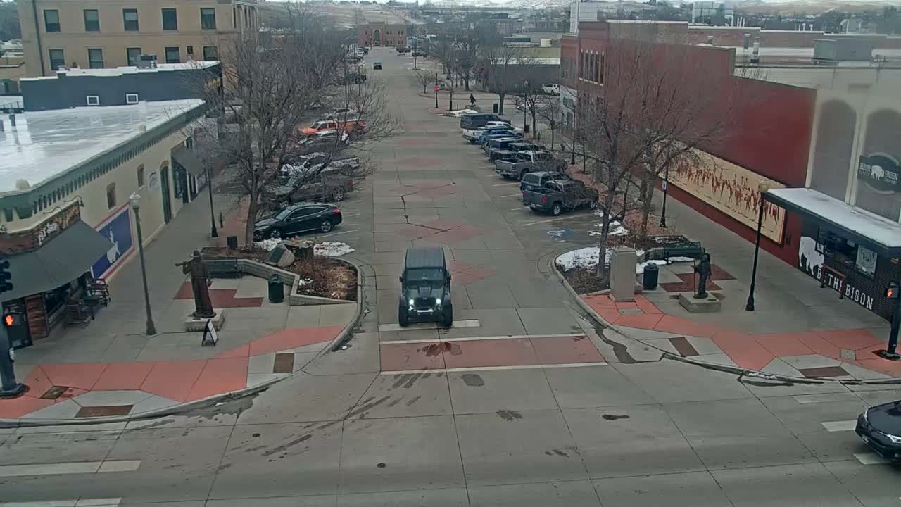 Sheridan, Grinnell Plaza & East Grinnell Street  Live Cam - Sheridan, Sheridan County, Wyoming, USA