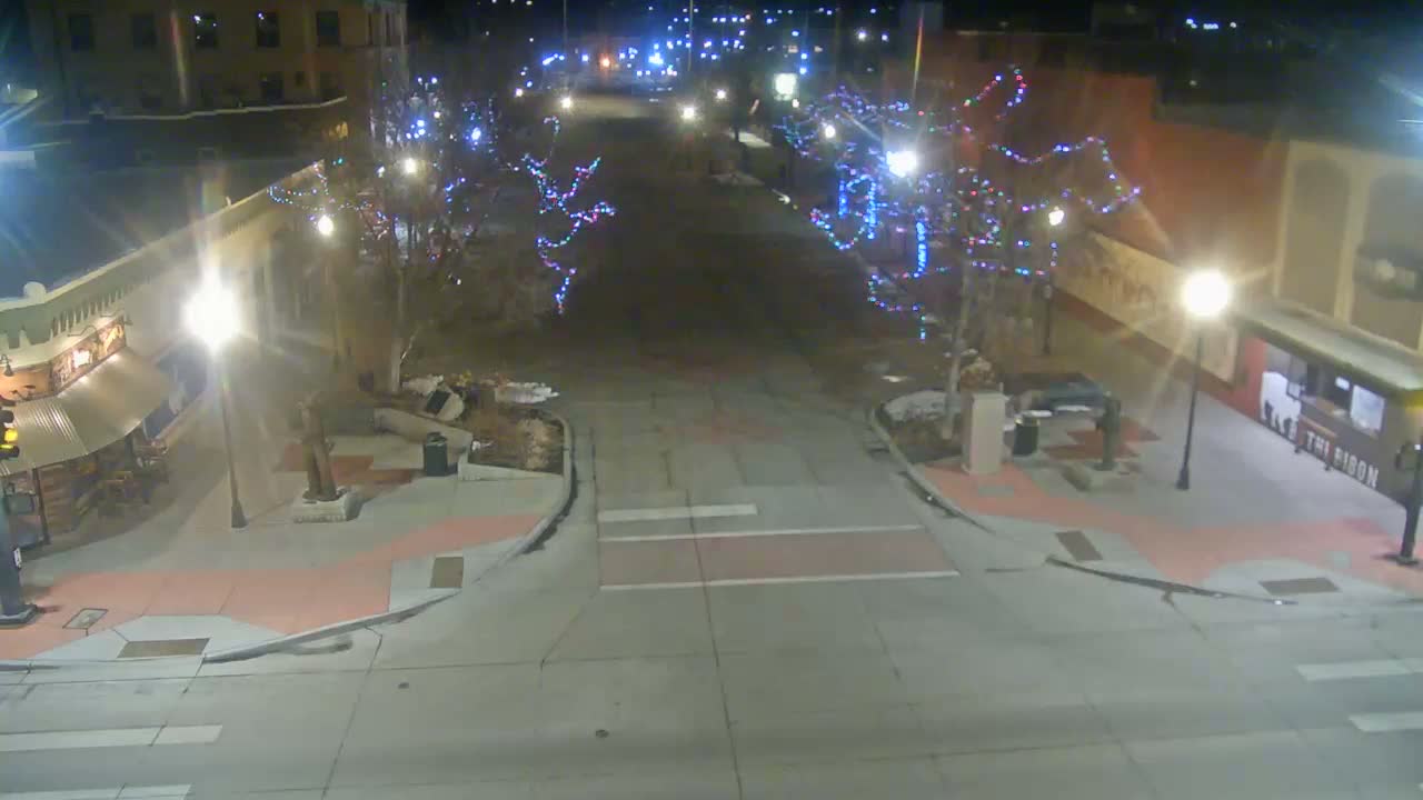 Sheridan, Grinnell Plaza & East Grinnell Street  Live Cam - Sheridan, Sheridan County, Wyoming, USA