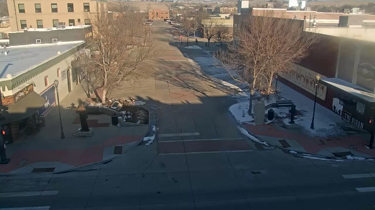 Sheridan, Grinnell Plaza & East Grinnell Street  Live Cam - Sheridan, Sheridan County, Wyoming, USA