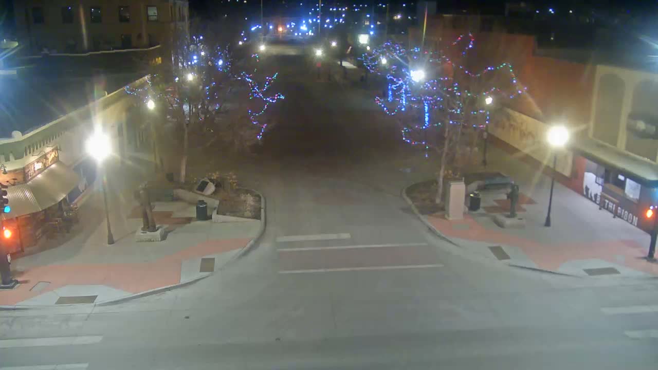 Sheridan, Grinnell Plaza & East Grinnell Street  Live Cam - Sheridan, Sheridan County, Wyoming, USA