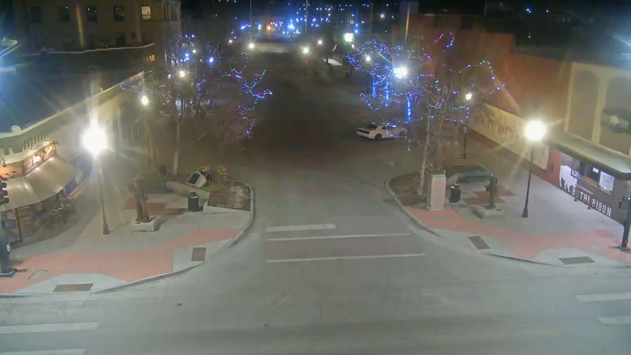 Sheridan, Grinnell Plaza & East Grinnell Street  Live Cam - Sheridan, Sheridan County, Wyoming, USA