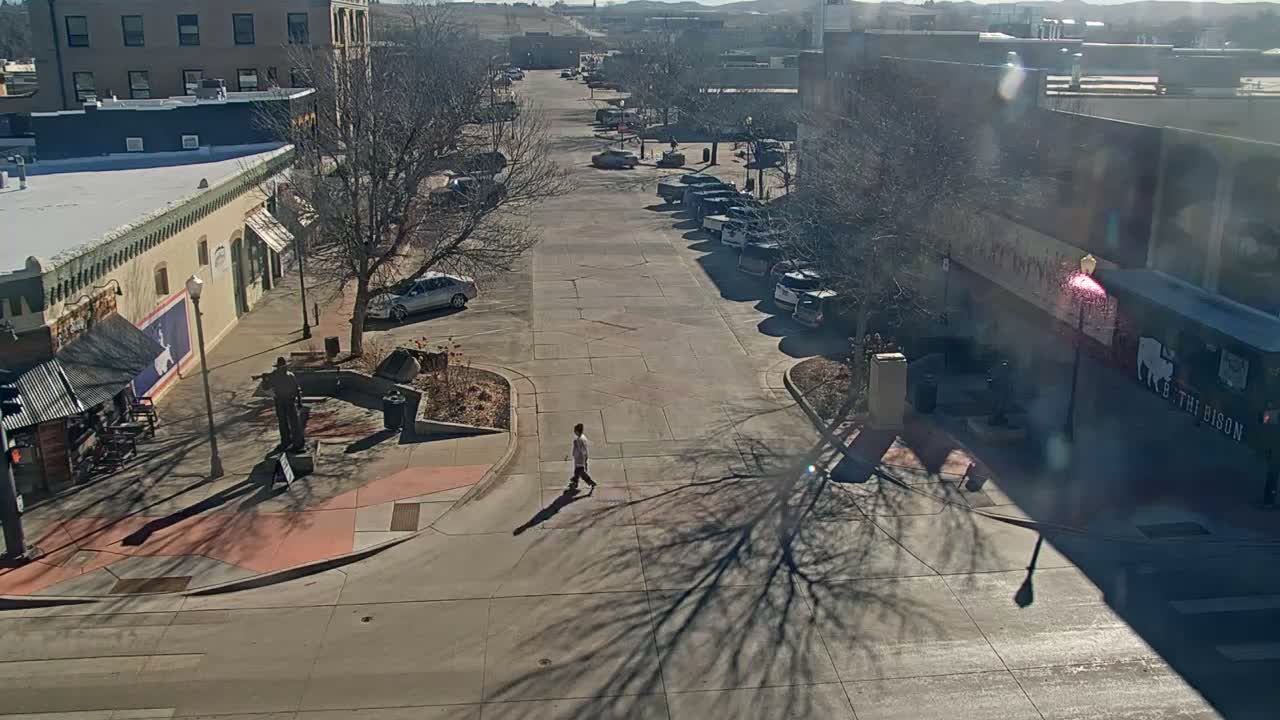 Sheridan, Grinnell Plaza & East Grinnell Street  Live Cam - Sheridan, Sheridan County, Wyoming, USA