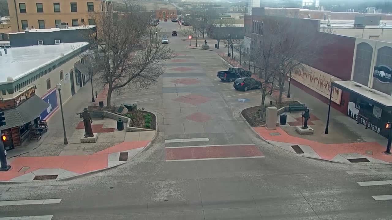 Sheridan, Grinnell Plaza & East Grinnell Street  Live Cam - Sheridan, Sheridan County, Wyoming, USA