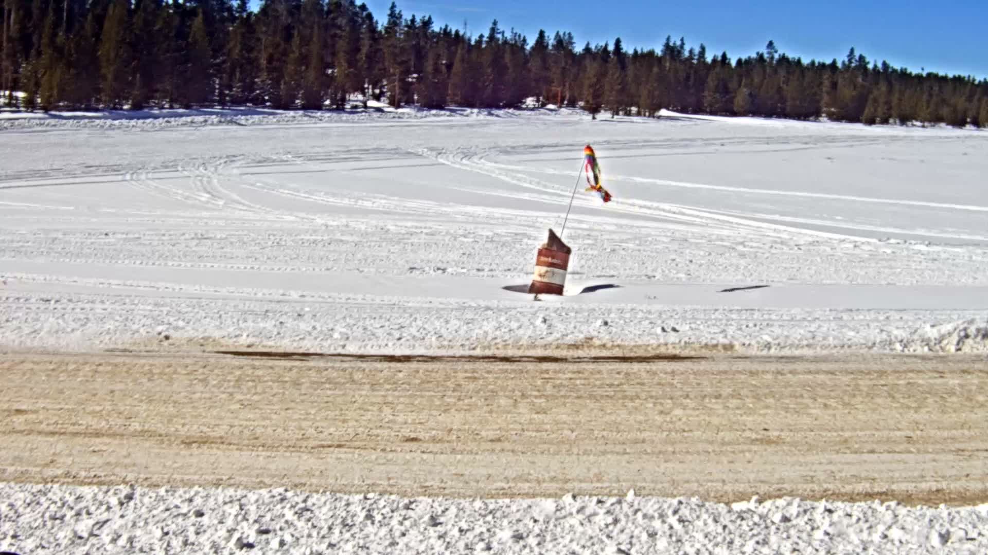 Wyoming, Union Mountain Pass & Snow Kater Live Cam - Fremont, Wyoming, USA