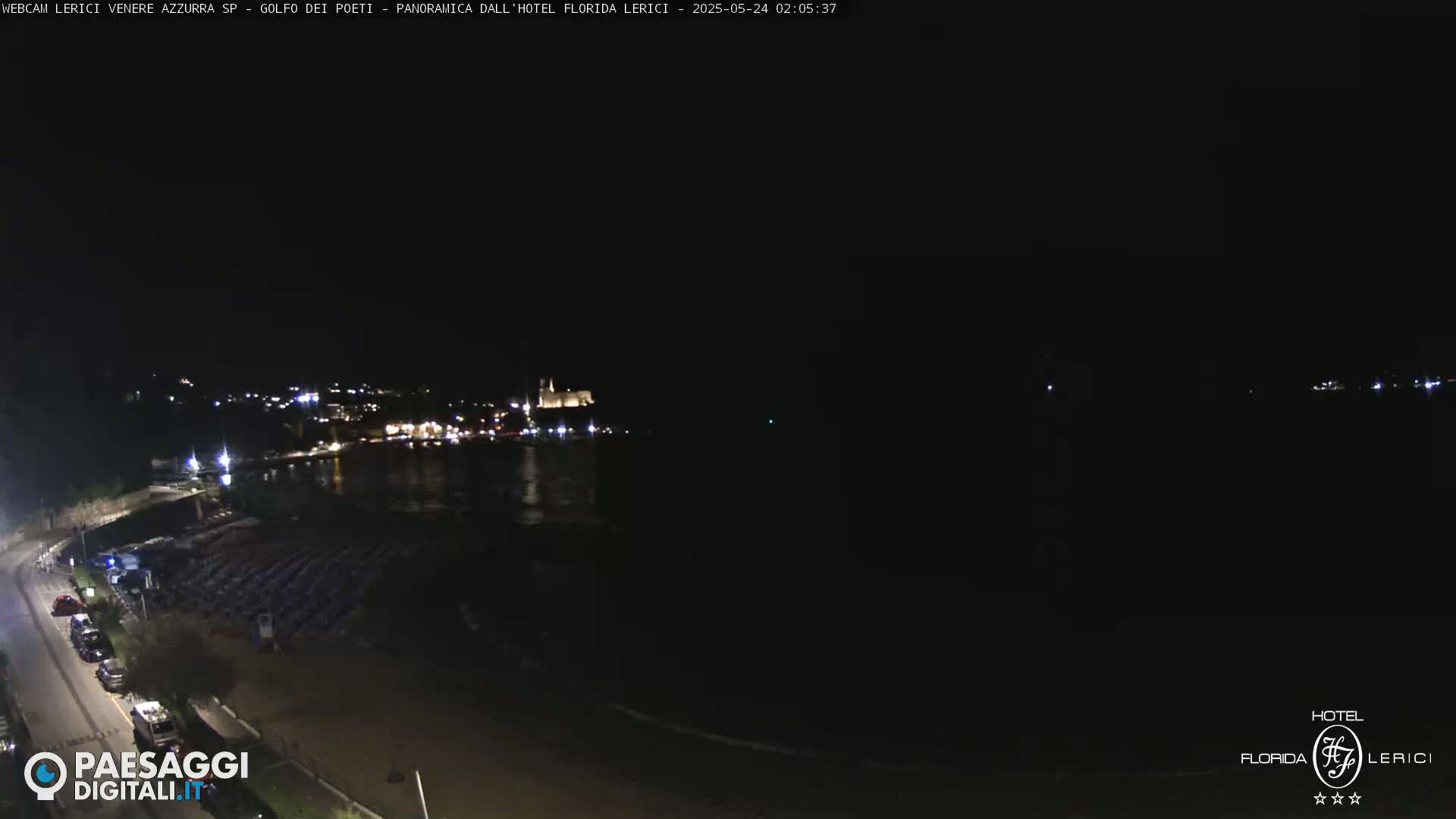  Lerici Venere Azzurra Beach Live Cam - La Spezia, Liguria, Italy
