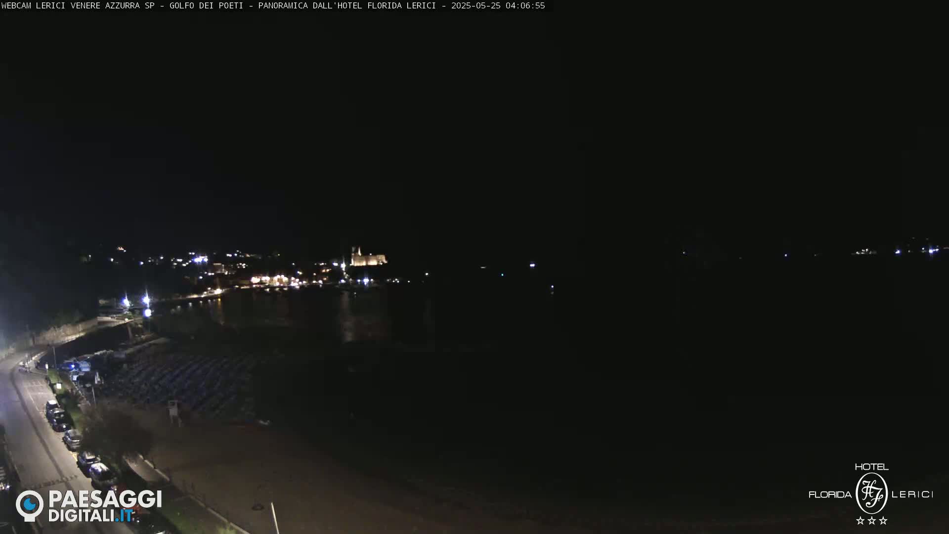  Lerici Venere Azzurra Beach Live Cam - La Spezia, Liguria, Italy