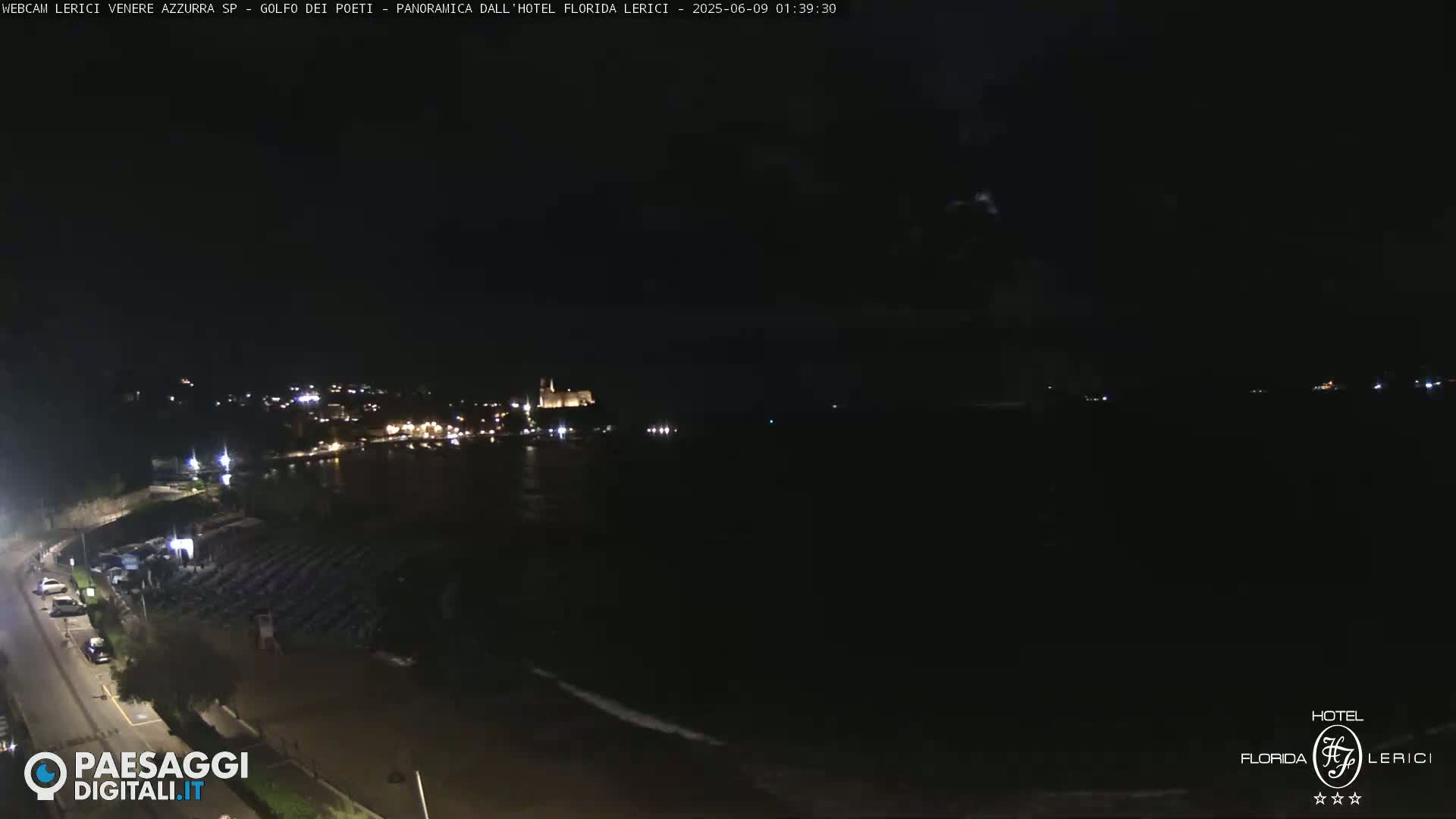  Lerici Venere Azzurra Beach Live Cam - La Spezia, Liguria, Italy