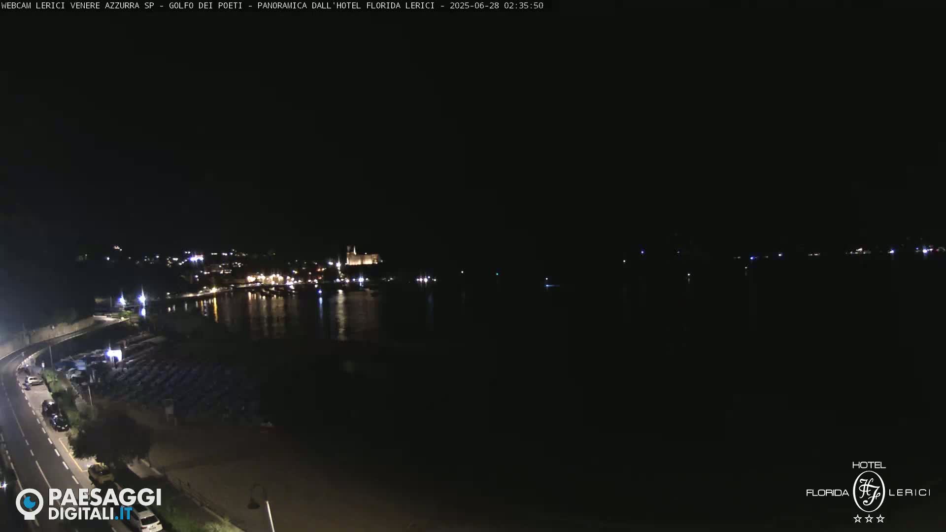  Lerici Venere Azzurra Beach Live Cam - La Spezia, Liguria, Italy