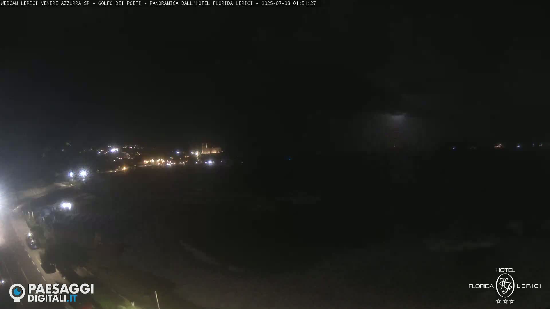  Lerici Venere Azzurra Beach Live Cam - La Spezia, Liguria, Italy