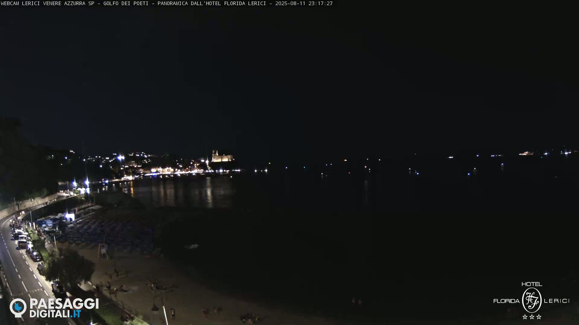  Lerici Venere Azzurra Beach Live Cam - La Spezia, Liguria, Italy