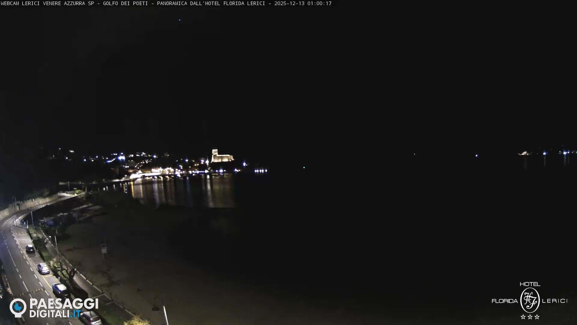  Lerici Venere Azzurra Beach Live Cam - La Spezia, Liguria, Italy