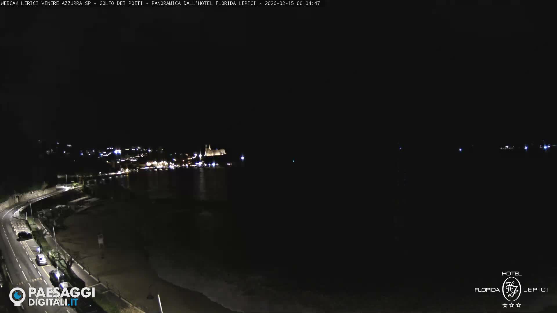 Lerici Venere Azzurra Beach Live Cam - La Spezia, Liguria, Italy