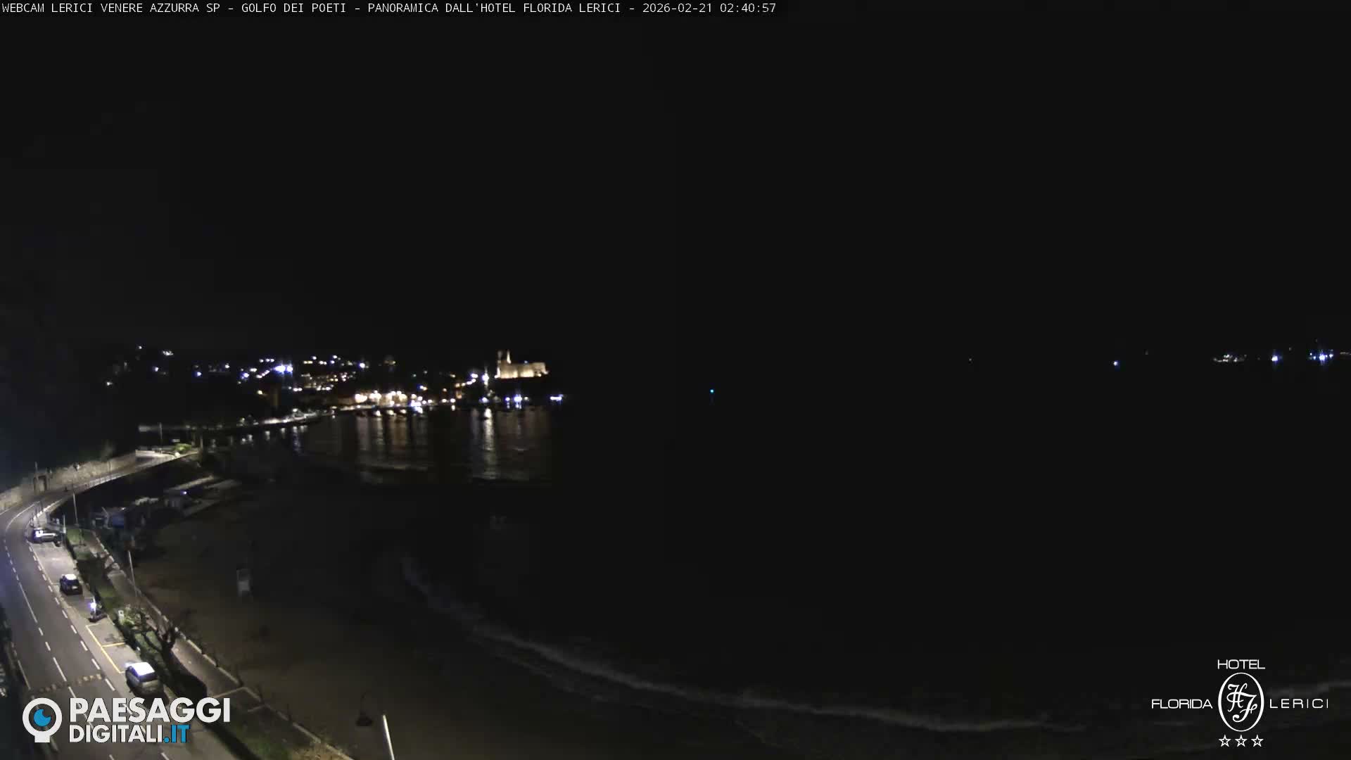  Lerici Venere Azzurra Beach Live Cam - La Spezia, Liguria, Italy