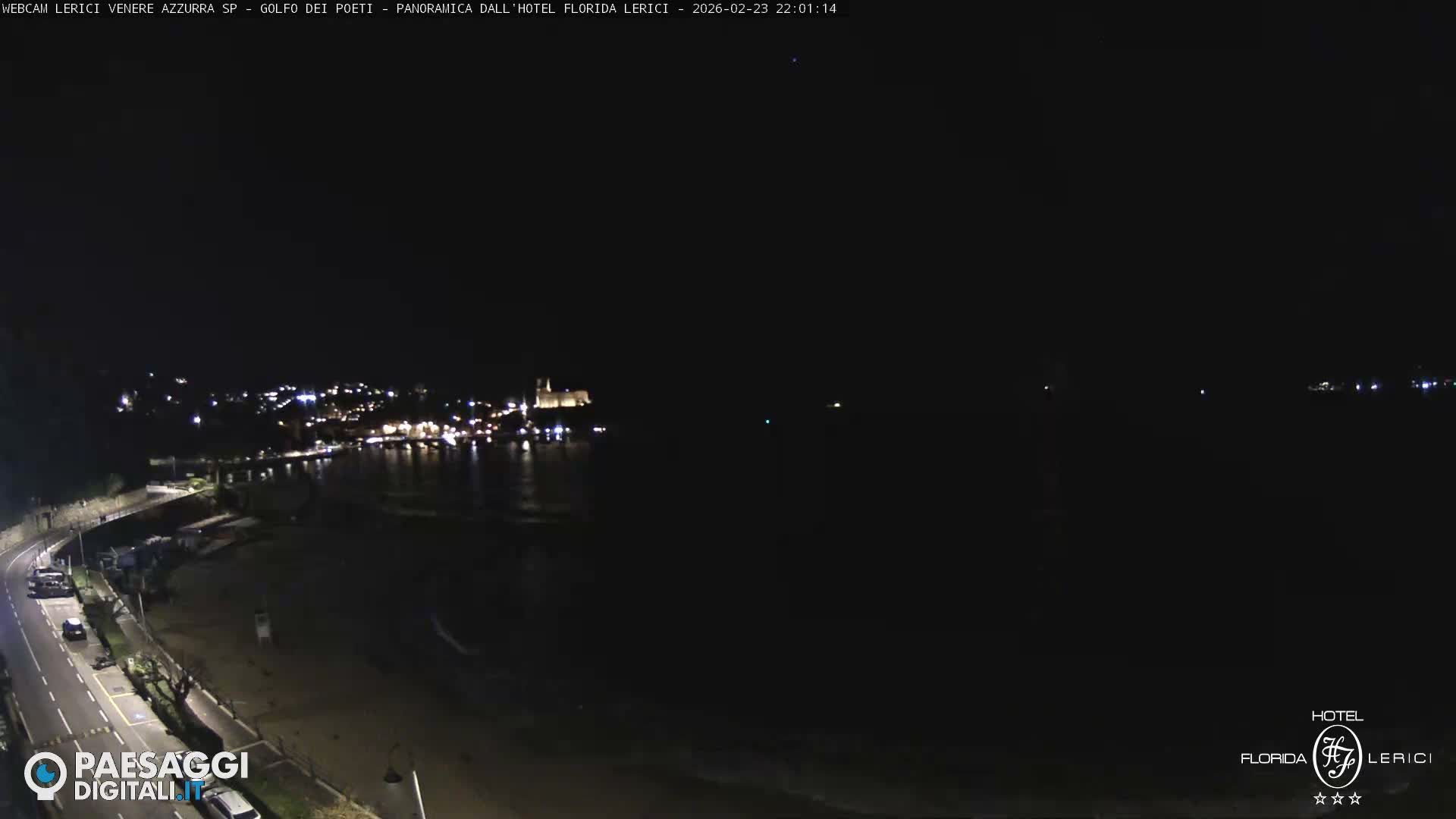  Lerici Venere Azzurra Beach Live Cam - La Spezia, Liguria, Italy