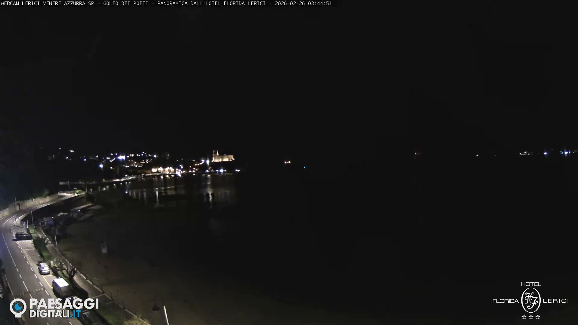  Lerici Venere Azzurra Beach Live Cam - La Spezia, Liguria, Italy