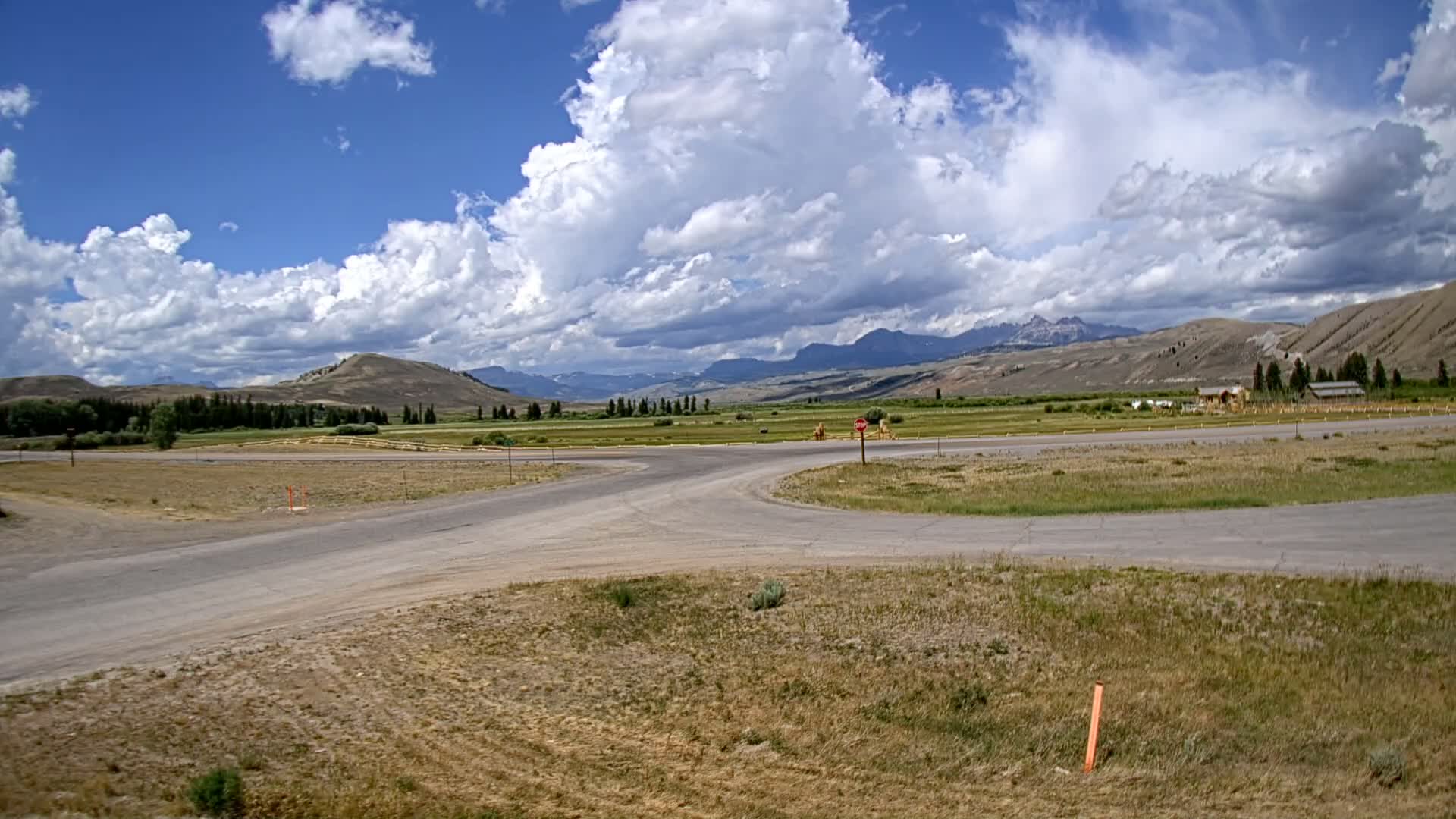 Wyoming, Dunoir Mountain Pass Live Cam - Fremont, Wyoming, USA